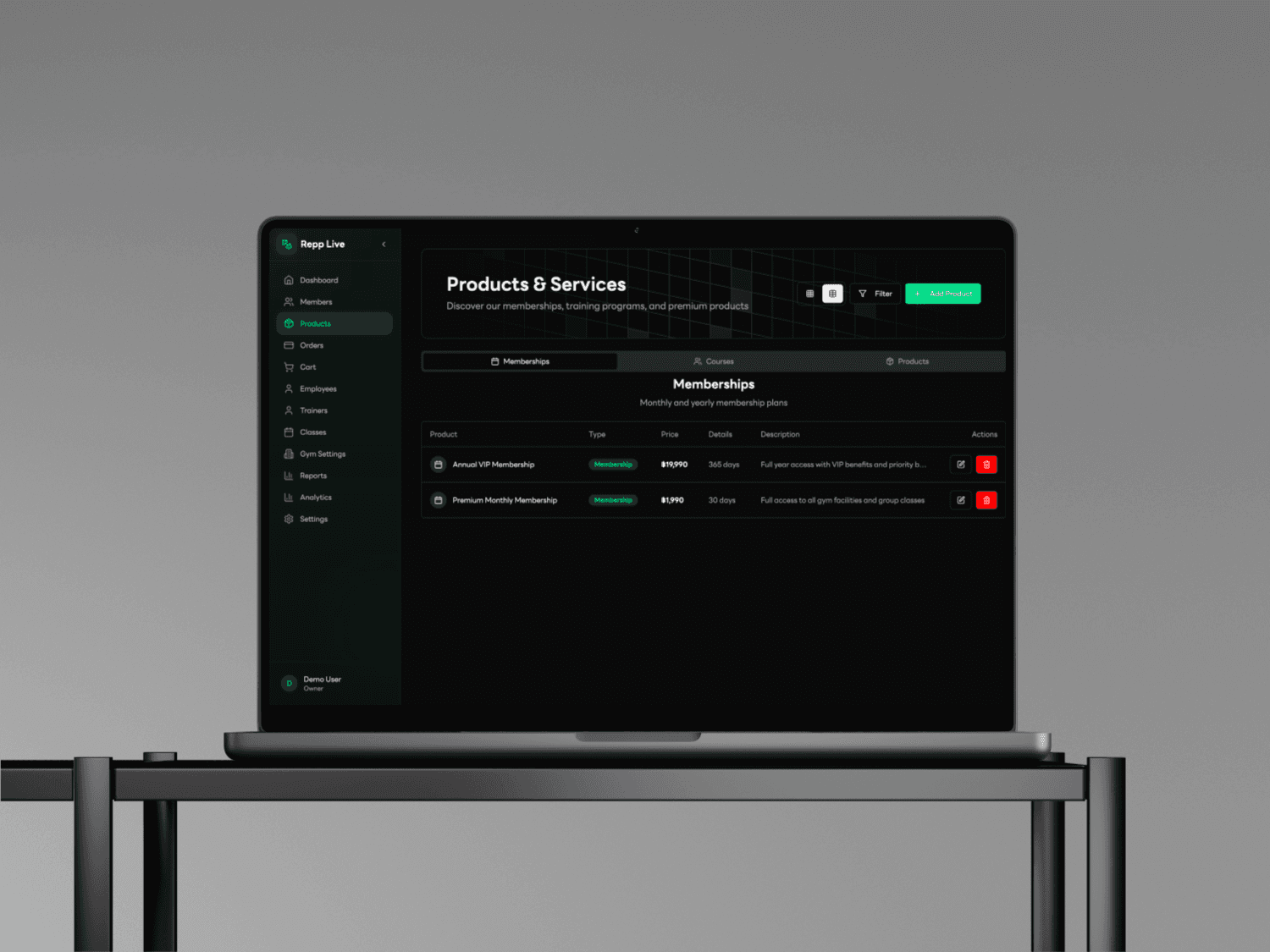 Fitness Management System